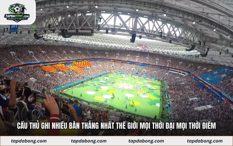 Ronaldo dẫn đầu danh sách cầu thủ ghi nhiều bàn thắng nhất thế giới